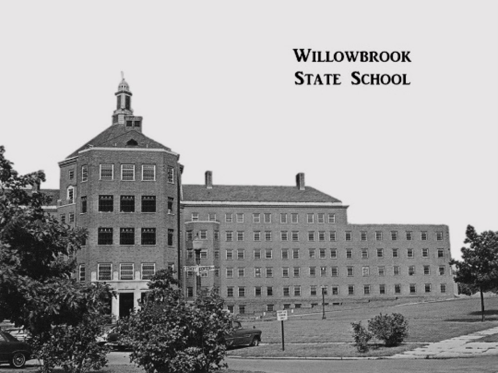 An old photograph of Willowbrook State School
